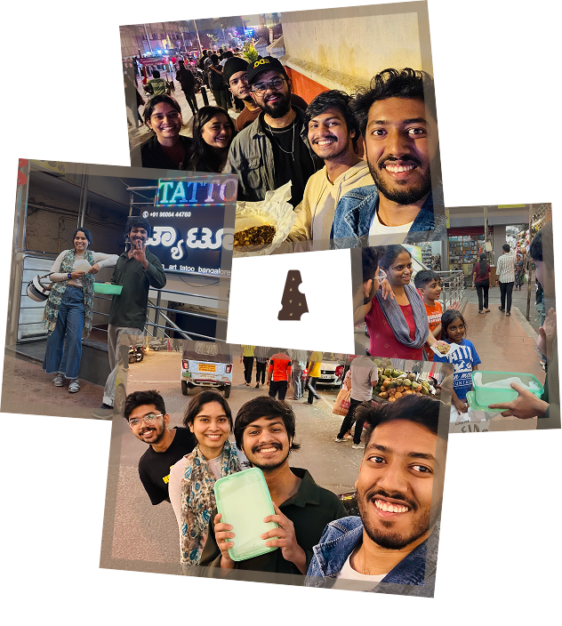 Kalthappam community customers and team collage